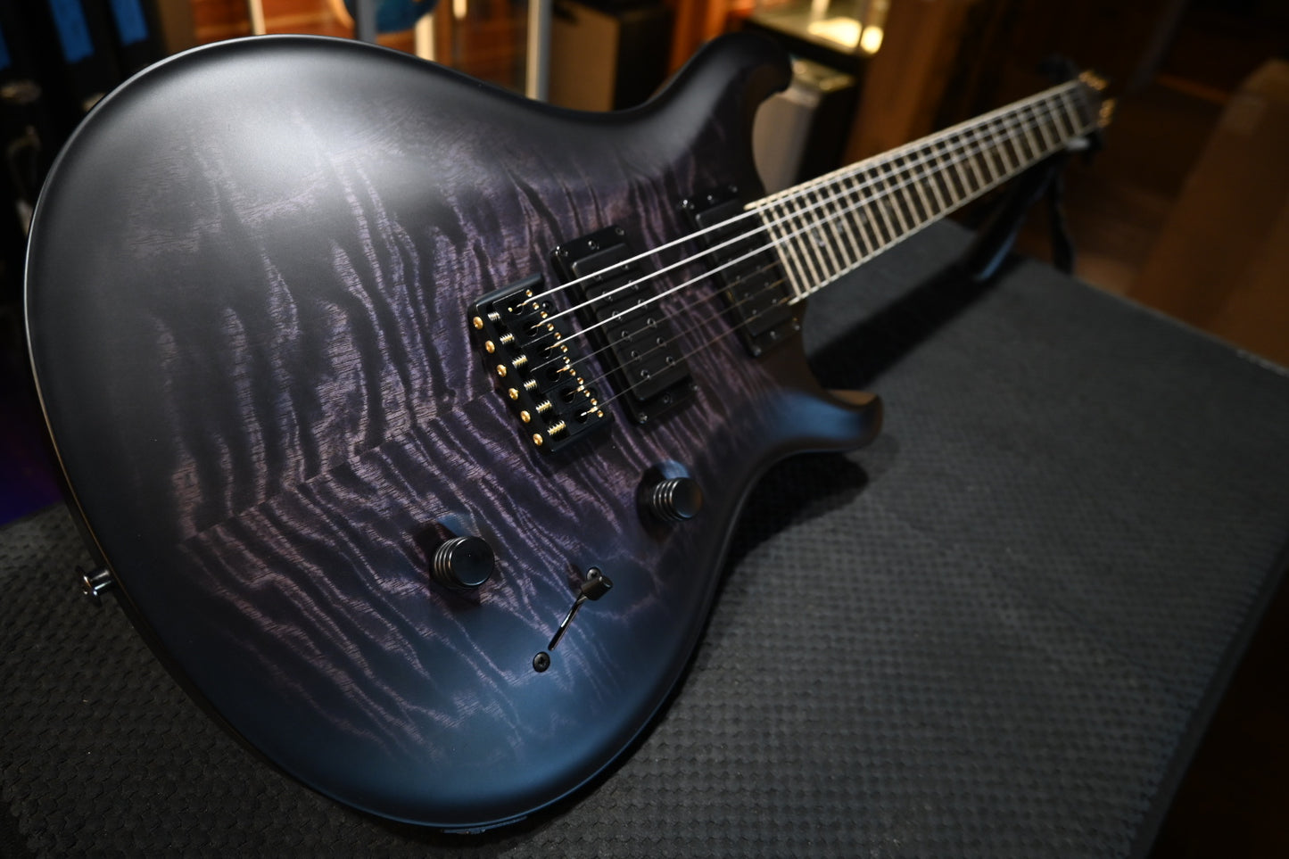 PRS Mark Holcomb - Purple Wraparound Burst Guitar #0610 - Danville Music