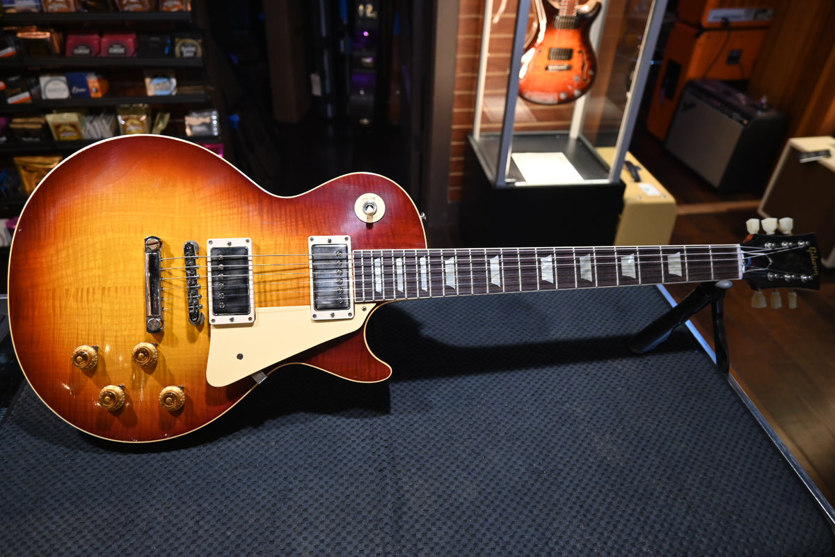 Teaburst Gibson Custom Shop 1959 Les Paul Standard Reissue Murphy Lab Light Aged ...