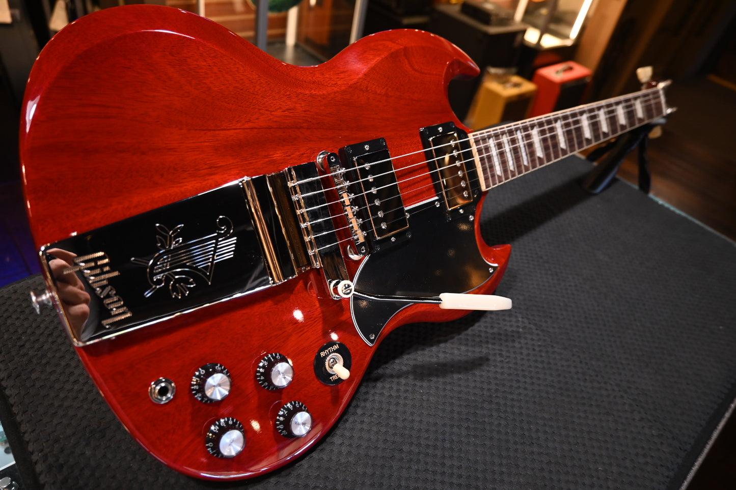 Gibson SG Standard ‘61 Maestro Vibrola - Vintage Cherry Guitar #0417