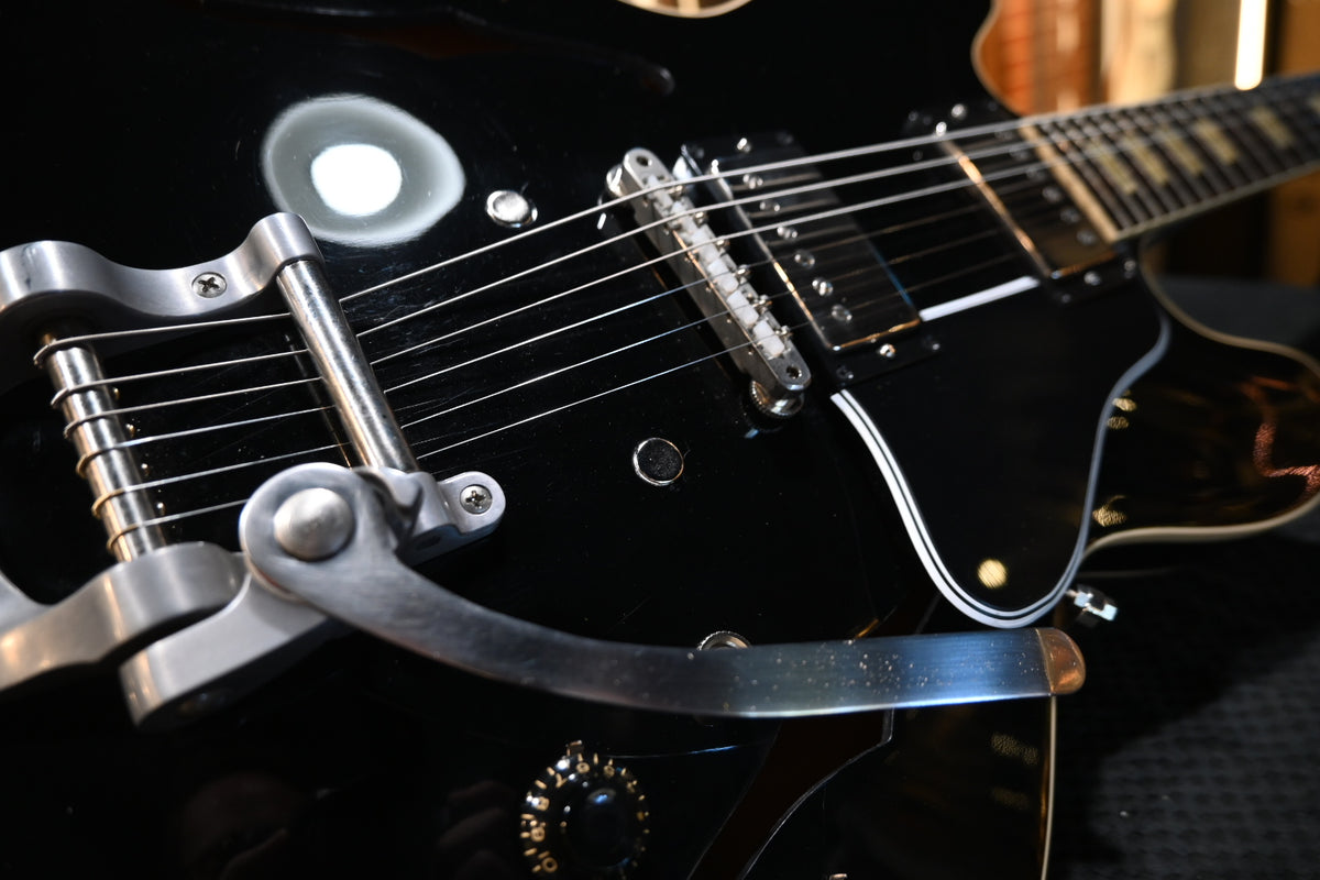 Gibson Custom Shop 1964 ES-335 Reissue Bigsby VOS 2020 - Ebony Guitar #0260