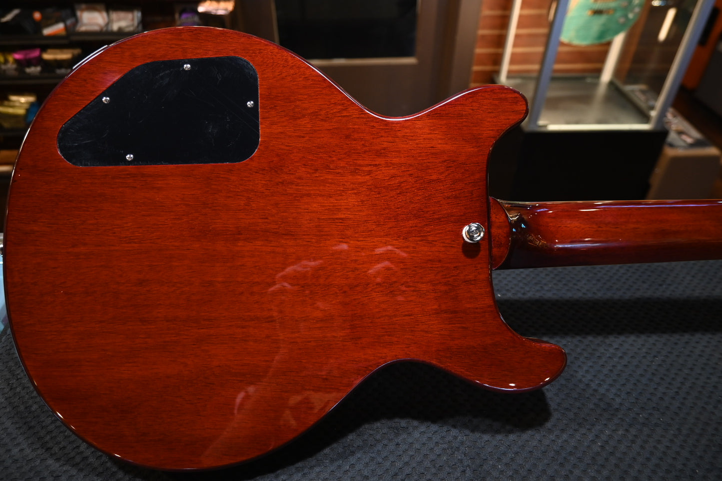 Epiphone Les Paul Special Double Cut Figured - Bourbon Burst Guitar #7586 - Danville Music