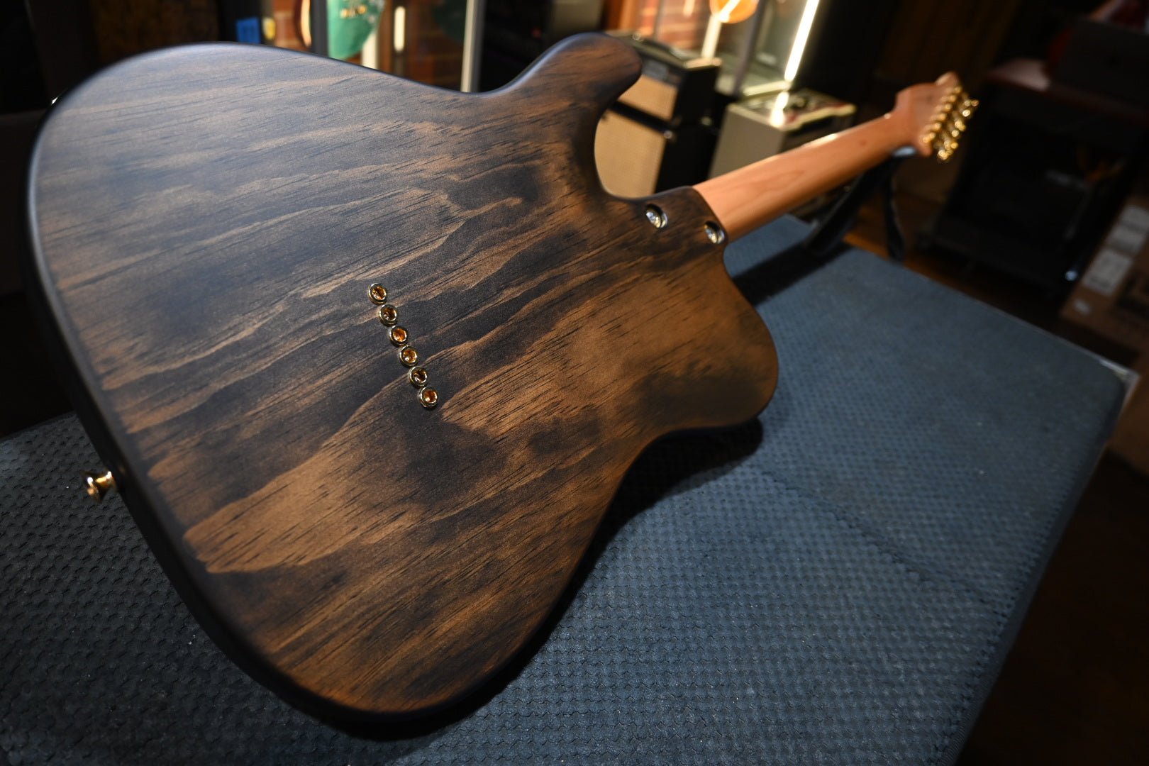 Tom Anderson T Icon Roasted Pine - Satin Rustic Brown Guitar #125A - Danville Music