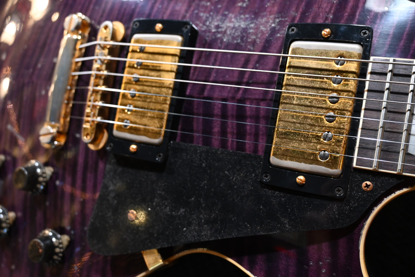 Gibson Custom Shop 1959 Les Paul Standard Reissue Purple Tiger Murphy Lab Heavy Aged - Purple Tiger Guitar #6388 - Danville Music