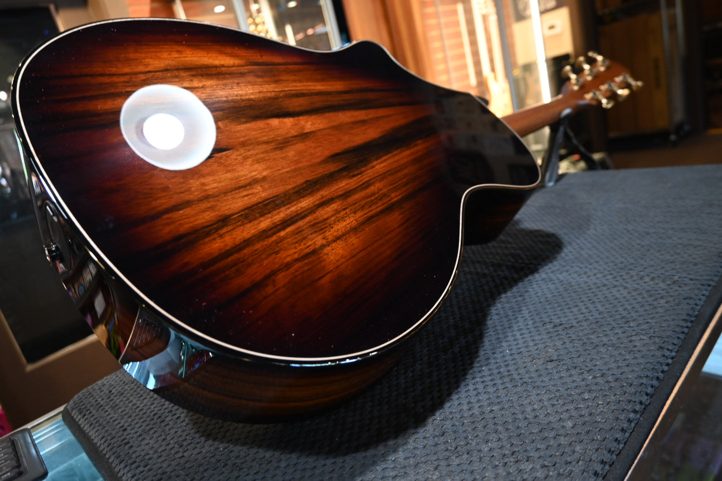 Taylor Next Generation Builder’s Edition 814ce LTD Macassar - Shaded Edge Burst Guitar #5030 - Danville Music
