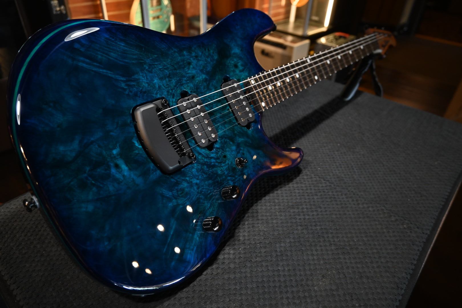 Music Man Jason Richardson Cutlass HT - Water Temple Guitar #3818 - Danville Music
