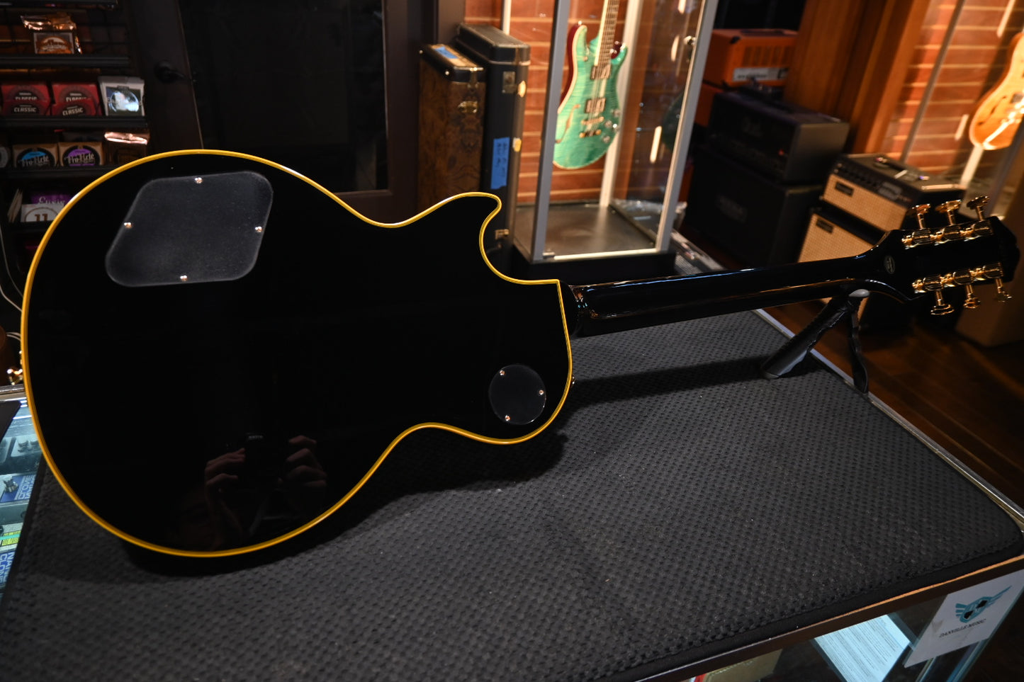 Epiphone Joe Bonamassa 1959 Les Paul Custom - Ebony Guitar #7419 - Danville Music