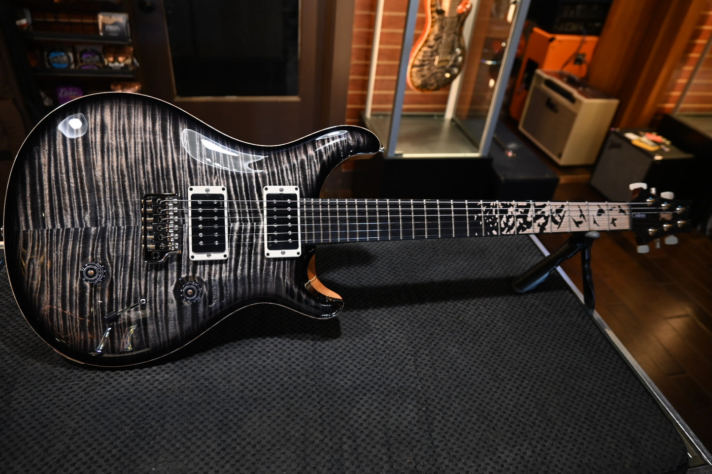 PRS Custom 24 Birds of a Feather Limited Edition - Charcoal Burst Guitar #8481