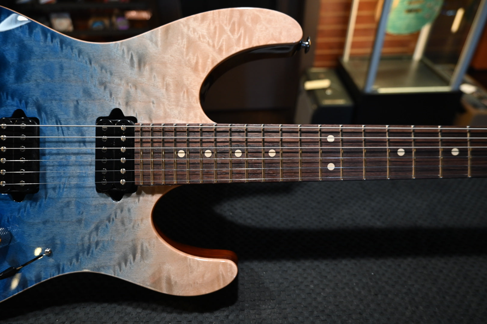 Suhr Modern Set Neck LE - Blue Fade Guitar #4888 USED - Danville Music