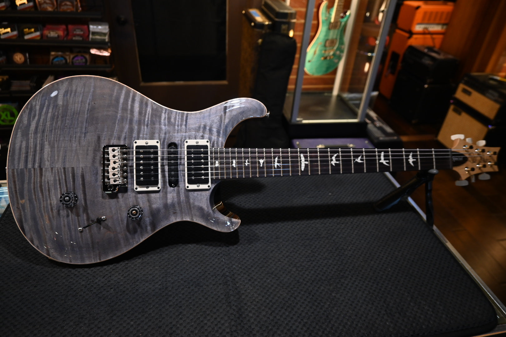 PRS CE 24 Special Limited Edition - Faded Grey Black Guitar #8299 - Danville Music