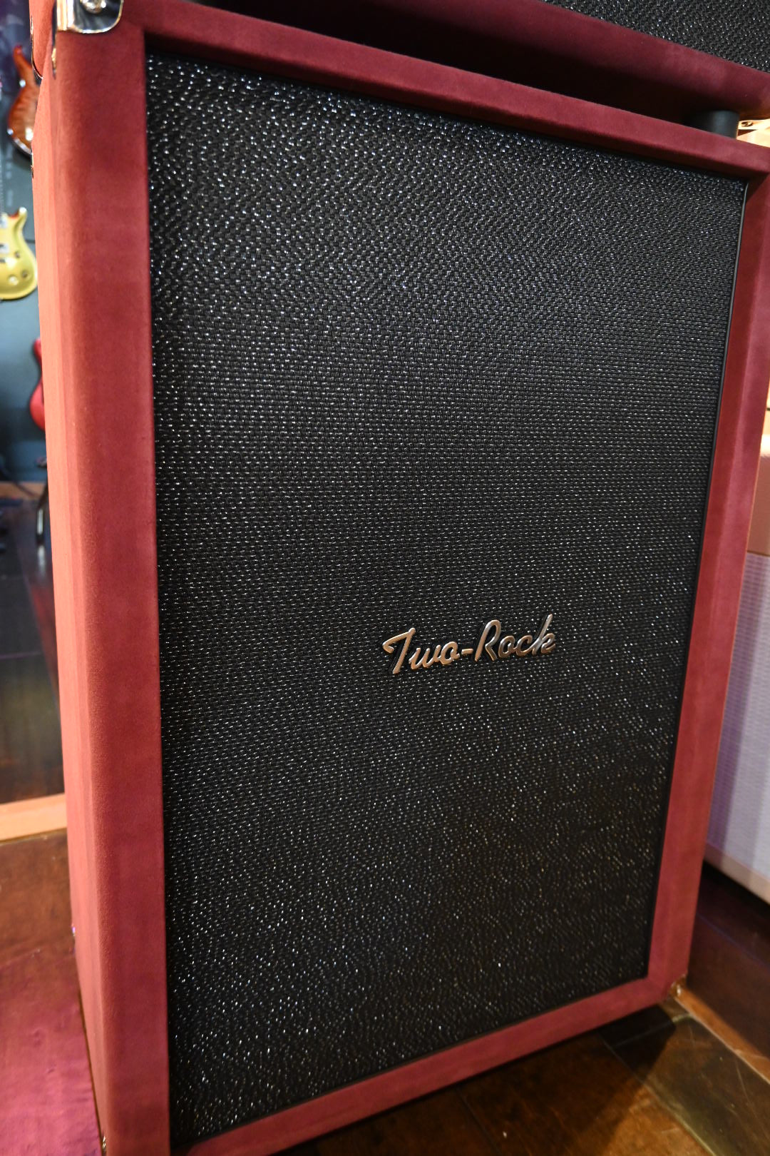 Two Rock Bloomfield Drive w/ Matching 2x12 Cabinet - Burgundy Suede Amplifier #892