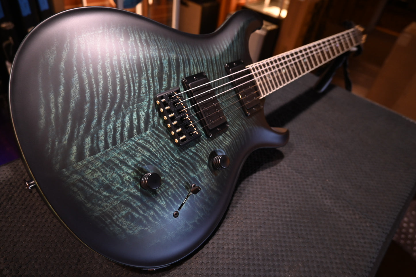 PRS Mark Holcomb - Cobalt Smokeburst Guitar #8968 - Danville Music
