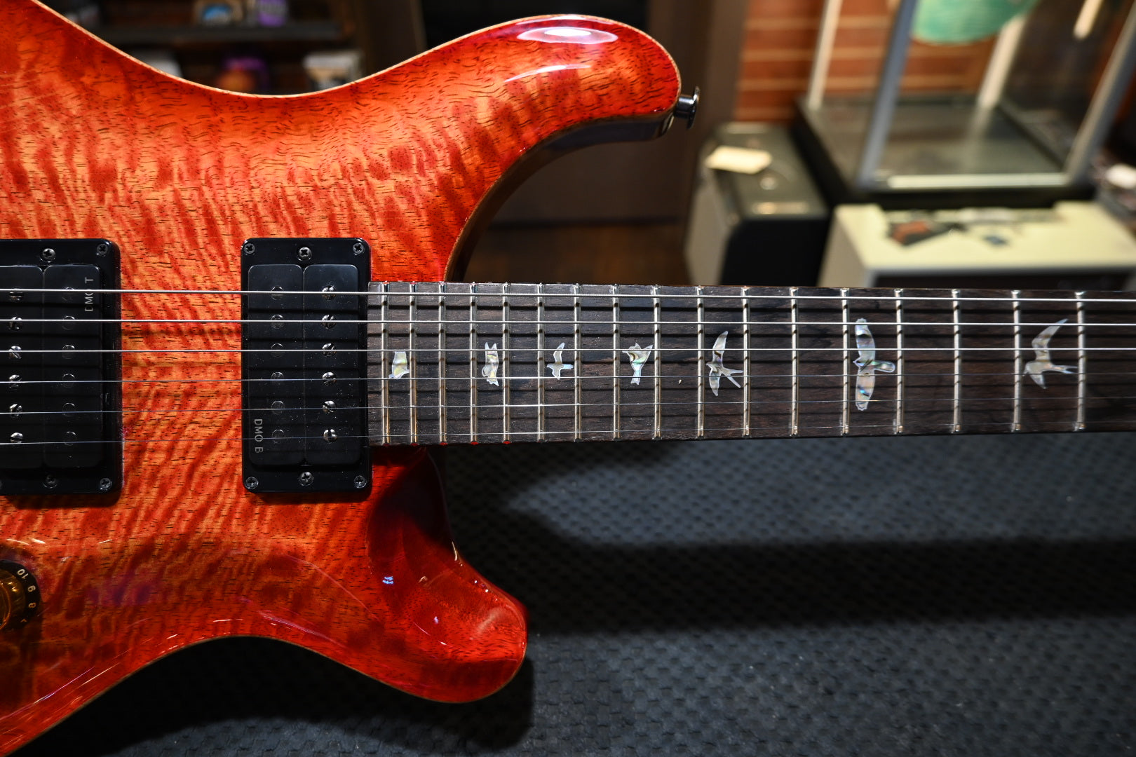 PRS Custom 24 Mango Limited Edition - Blood Orange Guitar #3811 - Danville Music