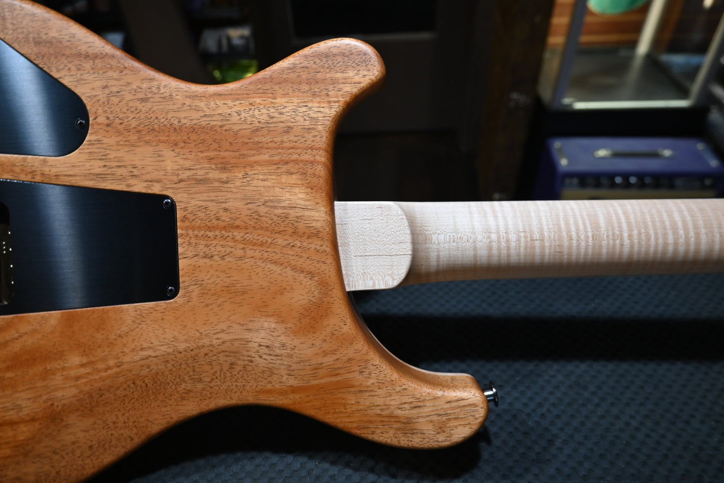 PRS Wood Library DGT 10-Top Quilt - Fire Red Satin Guitar #7759