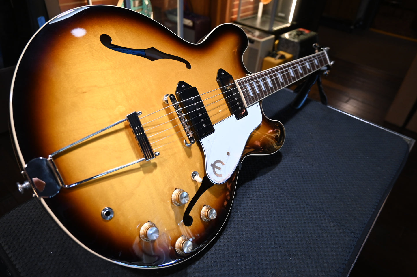 Epiphone Casino USA 2024 - Vintage Sunburst Guitar #0291 - Danville Music