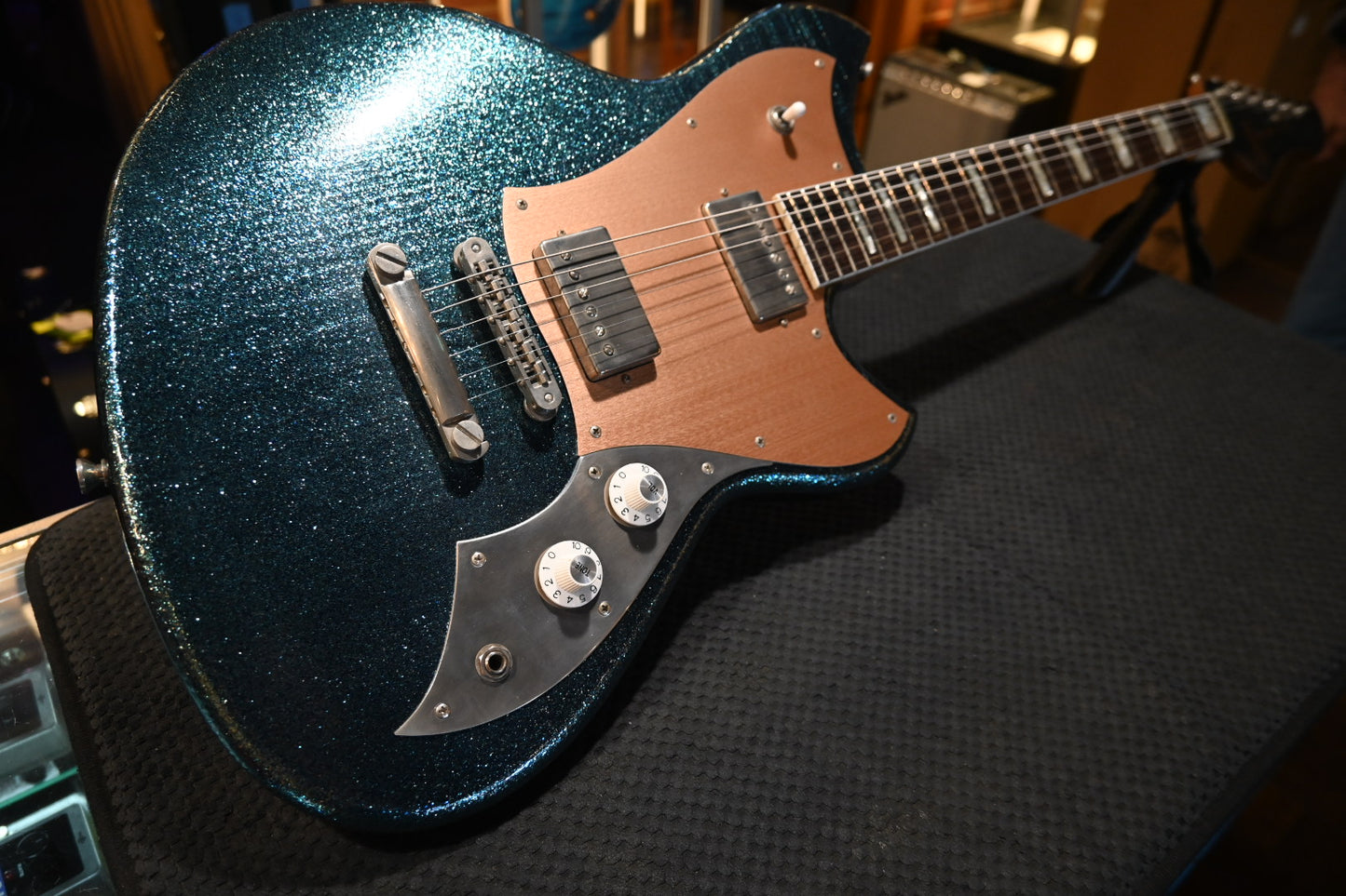 Novo Serus H2 Custom - Merman Sparkle Guitar #1293 - Danville Music