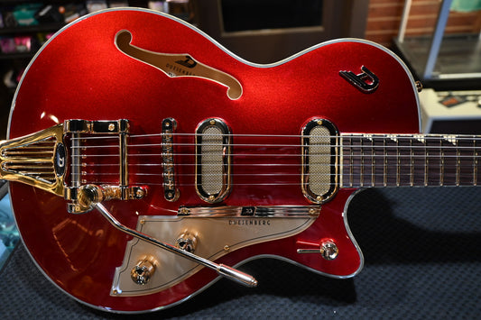 Duesenberg Starplayer TV Phonic - Balboa Red Pearl Guitar #6043 - Danville Music
