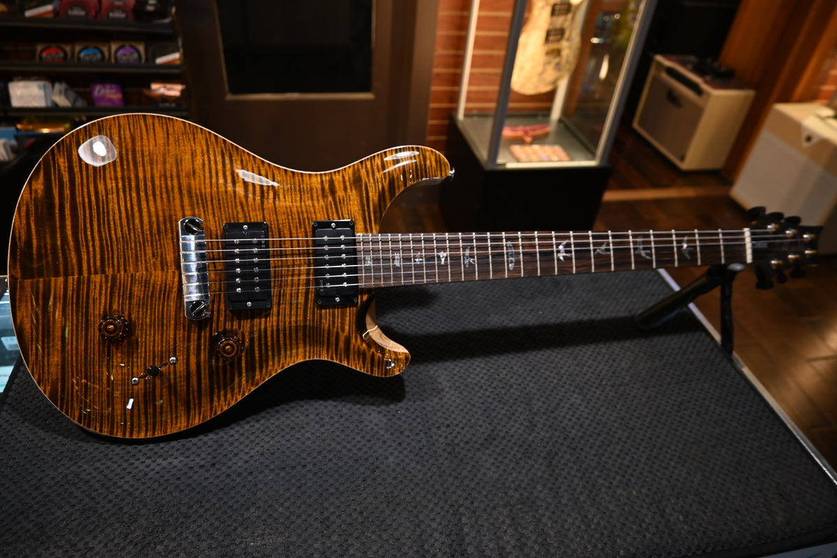 PRS Wood Library Custom 24 Stoptail Limited Edition 10-Top - Tiger Eye Guitar #0239