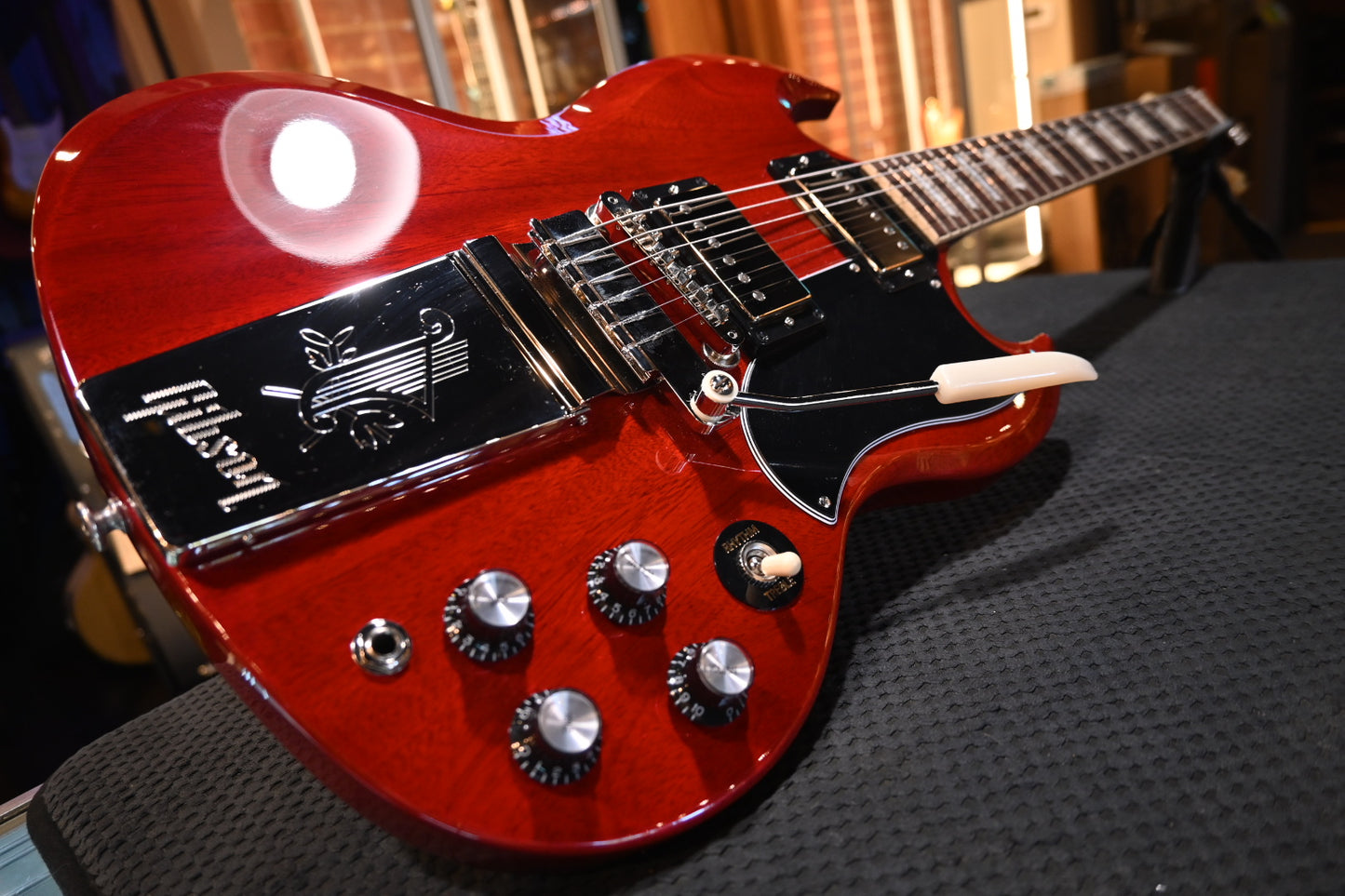 Gibson SG Standard ‘61 Maestro Vibrola - Vintage Cherry Guitar #0417