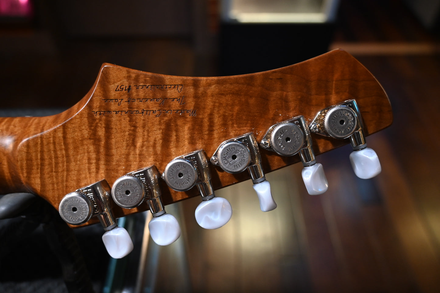Kauer Electronliner 2026 - Weathered Shell Pink over 3-Tone Sunburst Guitar #157