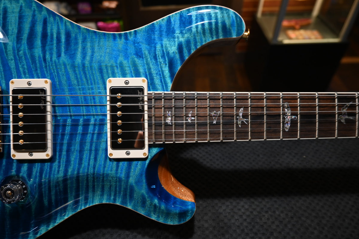 PRS Select Wood Library McCarty 594 Tremolo 10-Top “408” Switching - Arctic Blue Guitar #1598