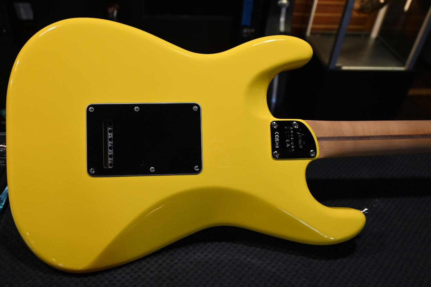 Fender Limited Edition American Ultra II Stratocaster - Graffiti Yellow Guitar #0728