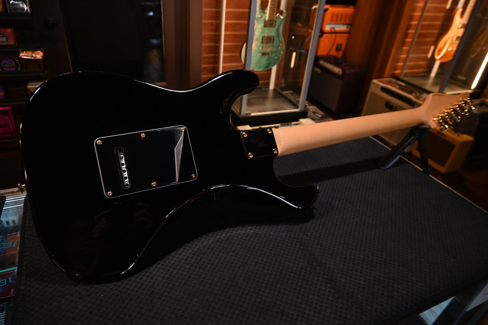 Suhr Custom Classic S - Black Guitar #2914 - Danville Music