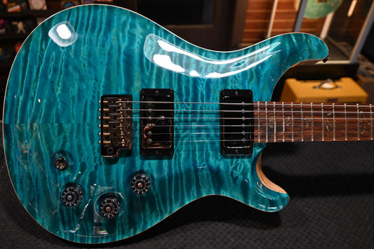 PRS Wood Library DGT 10–Top Quilt - Carroll Blue Guitar #2069 - Danville Music