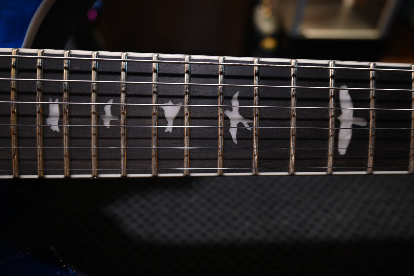 PRS SE Custom 24-08 Quilt - Lake Blue Guitar #5221