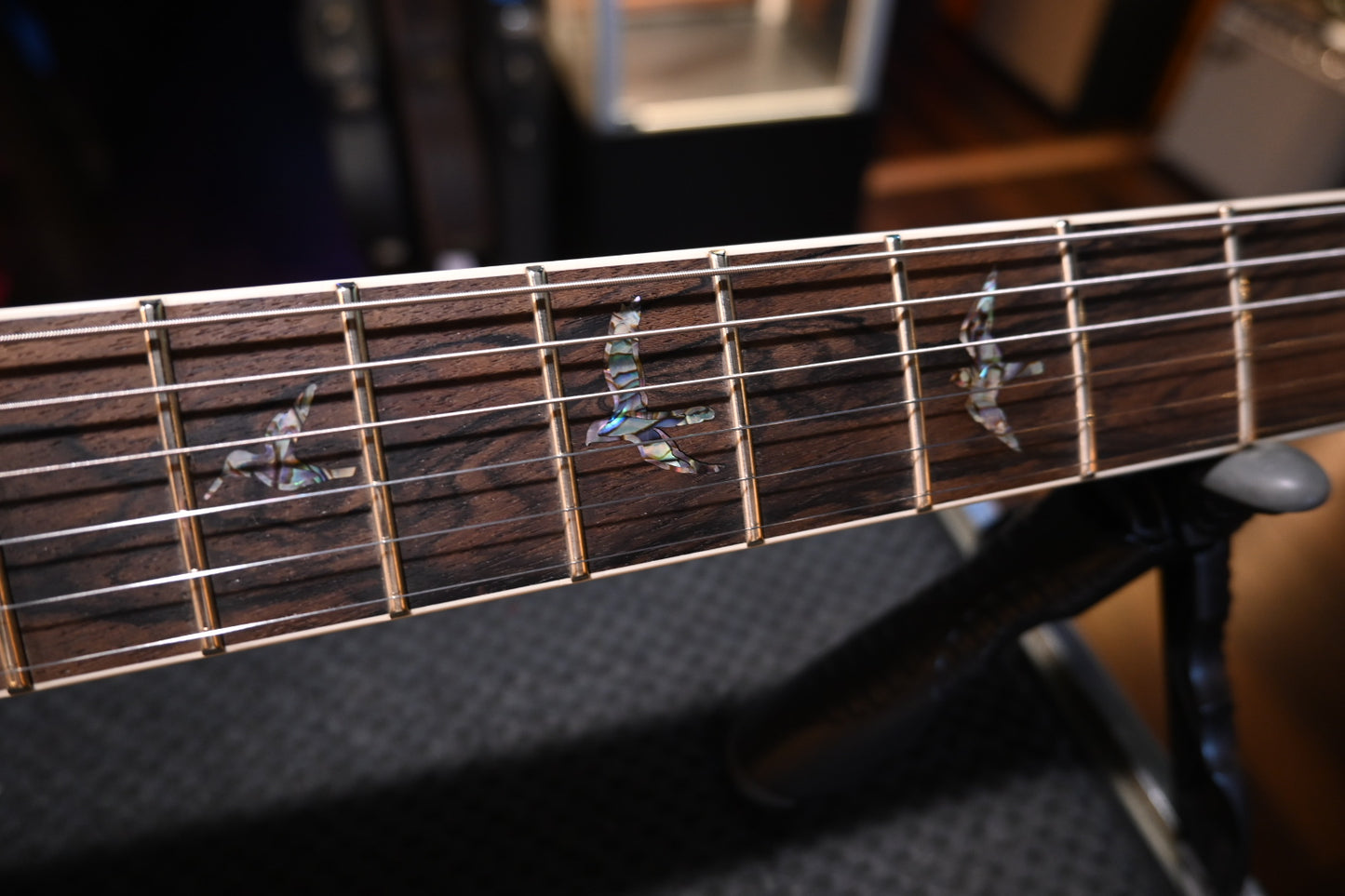 PRS Wood Library McCarty 594 Semi-Hollow Danville Music 35th Anniversary Artist Top - Bahamian Blue Guitar #8203