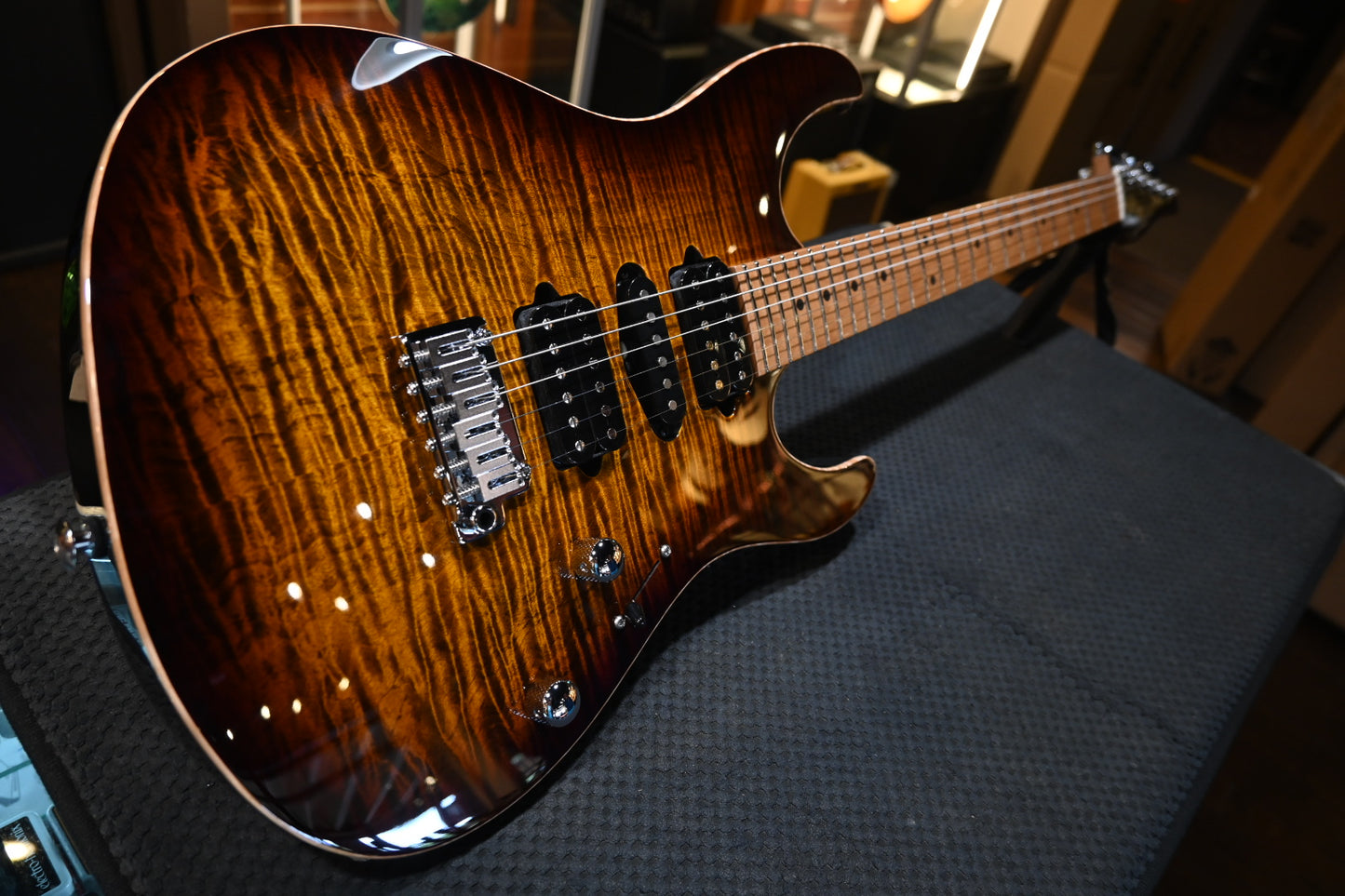 Suhr Modern Plus Roasted Maple - Bengal Burst Guitar #0466