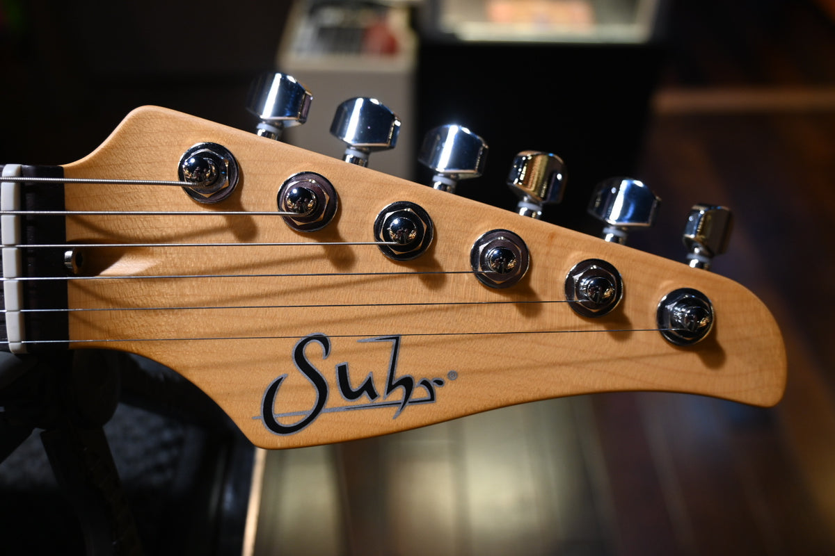 Suhr Classic S HSS Rosewood - Pewter Metallic Guitar #4569