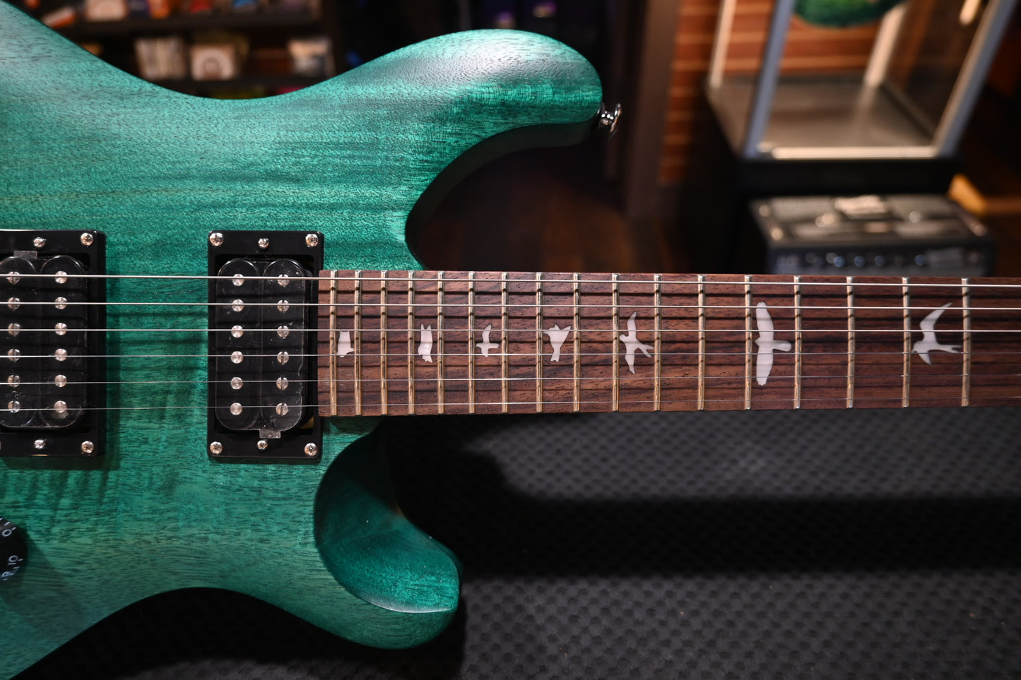 PRS SE CE 24 Standard Satin - Turquoise Guitar #0996