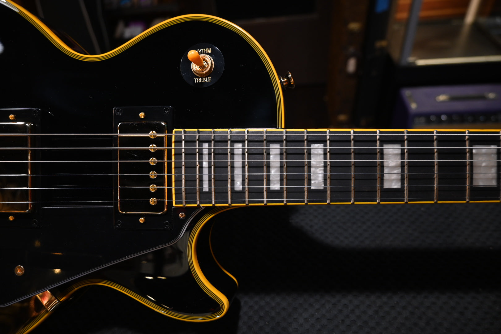 Epiphone Joe Bonamassa 1959 Les Paul Custom - Ebony Guitar #7419 - Danville Music