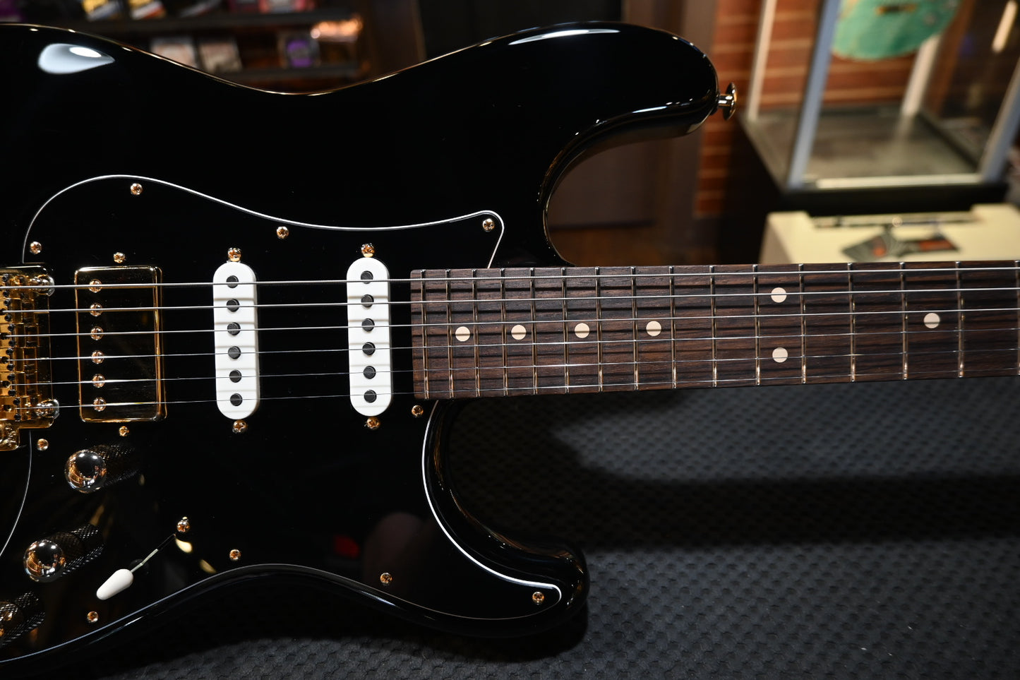 Suhr Custom Classic S - Black Guitar #2914 - Danville Music
