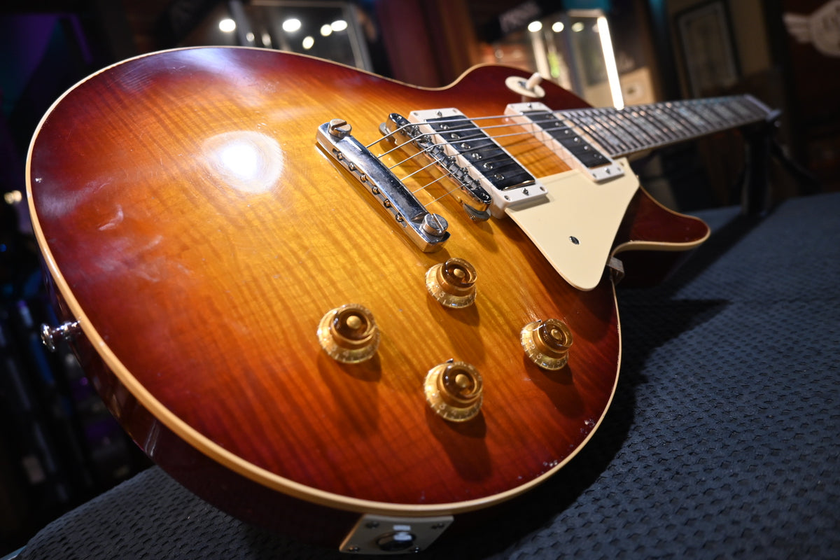 Teaburst Gibson Custom Shop 1959 Les Paul Standard Reissue Murphy Lab Light Aged ...