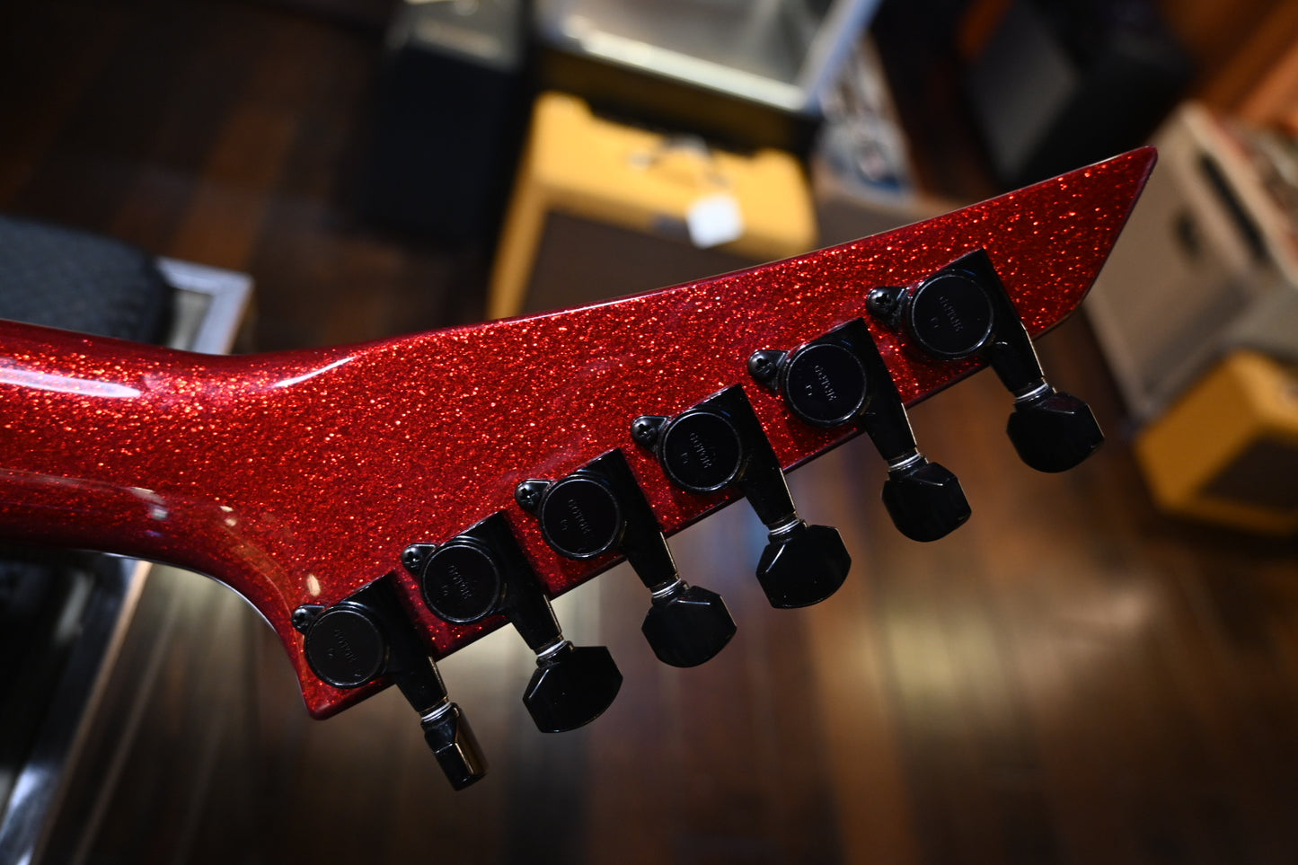 Jackson Custom Shop SLV 2H FR 2024 - Red Sparkle Guitar #1007