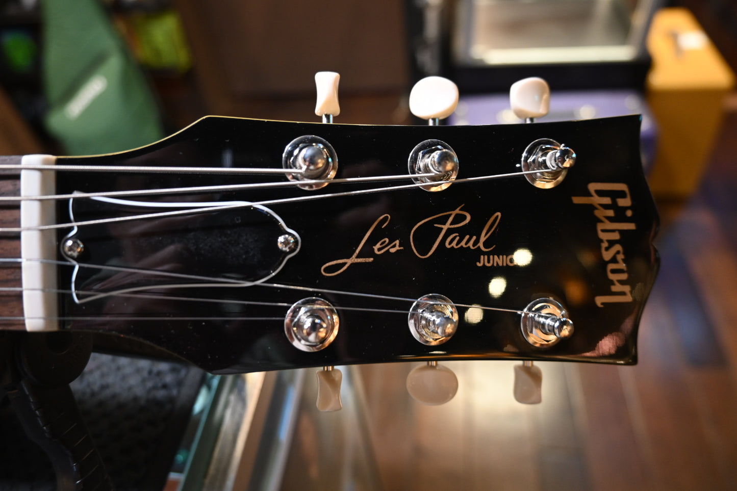 Gibson Les Paul Junior Double Cutaway - TV Yellow Guitar #0120 - Danville Music