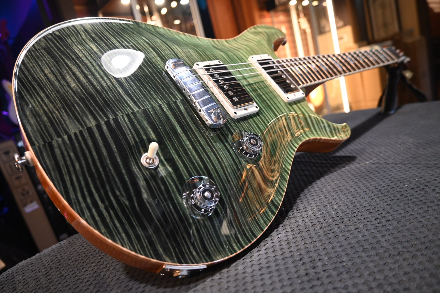 PRS Wood Library McCarty 2014 Brazilian Rosewood - Trampas Green Fade Guitar #6606