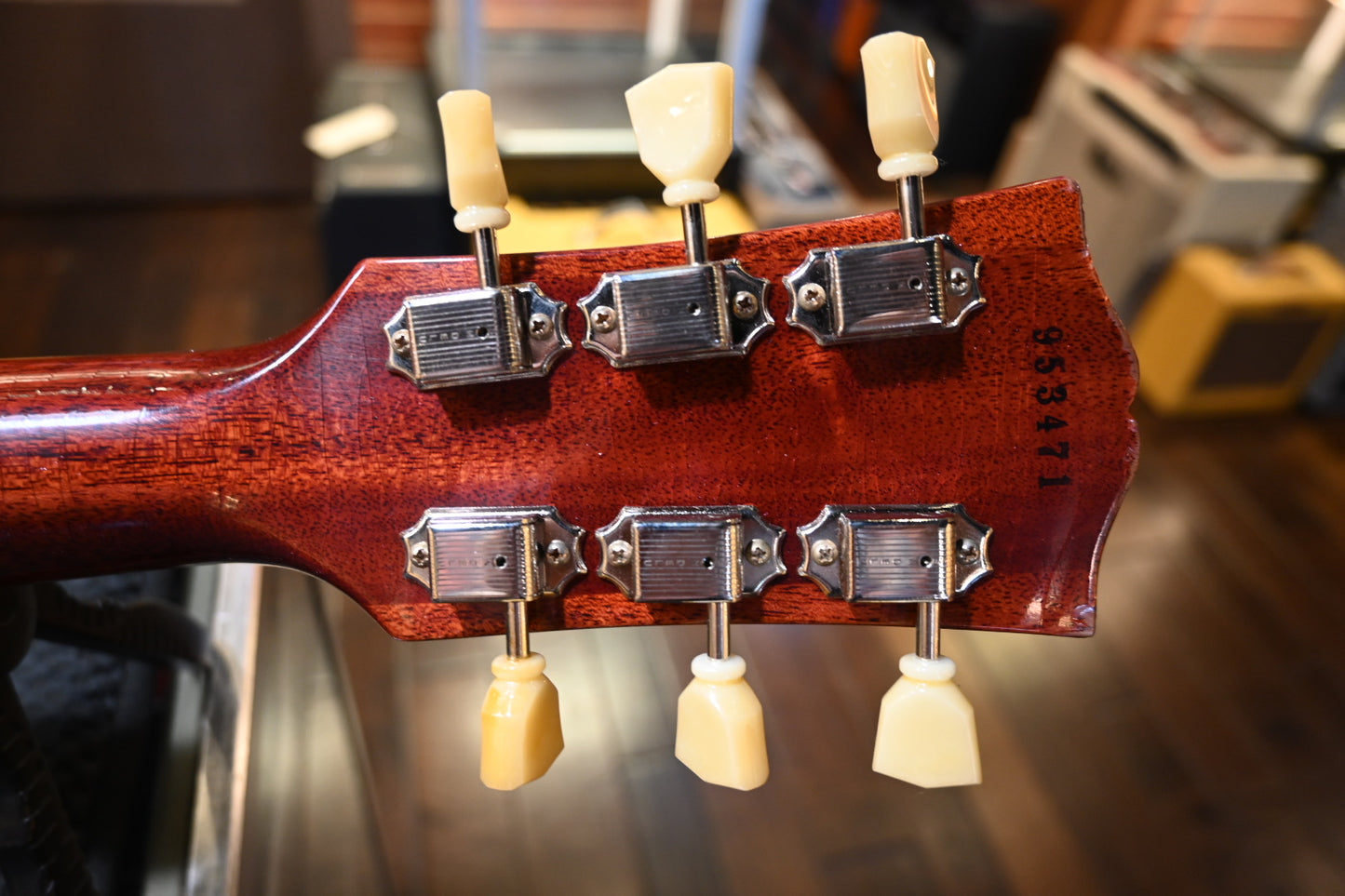 Gibson Custom Shop 1959 Les Paul Standard Reissu BOTB 78 Murphy Lab Light Aged - Cherry Sunburst Guitar #3471 - Danville Music