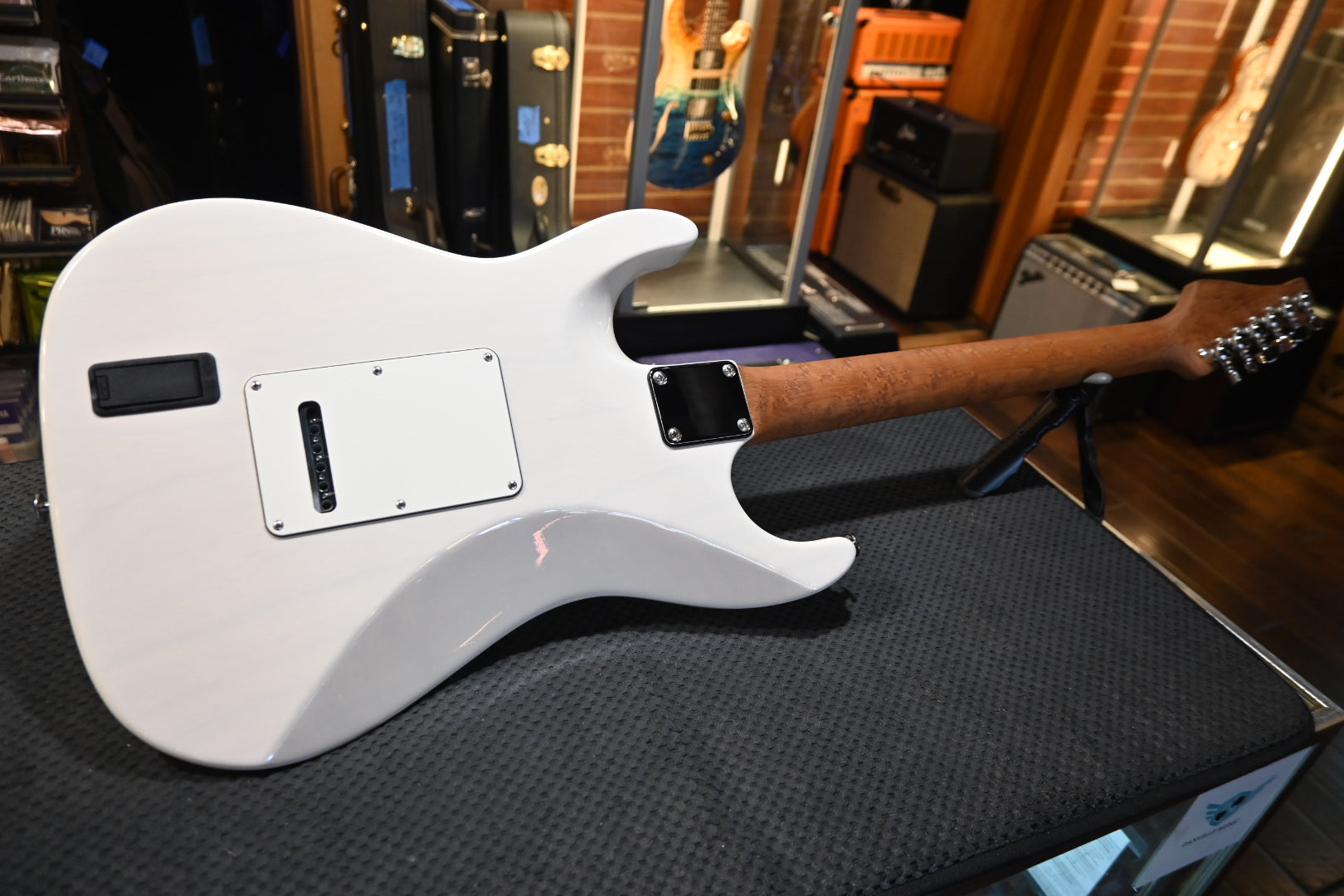 Suhr Pete Thorn Signature Series Traditional 90 - Trans White Guitar #9364 - Danville Music