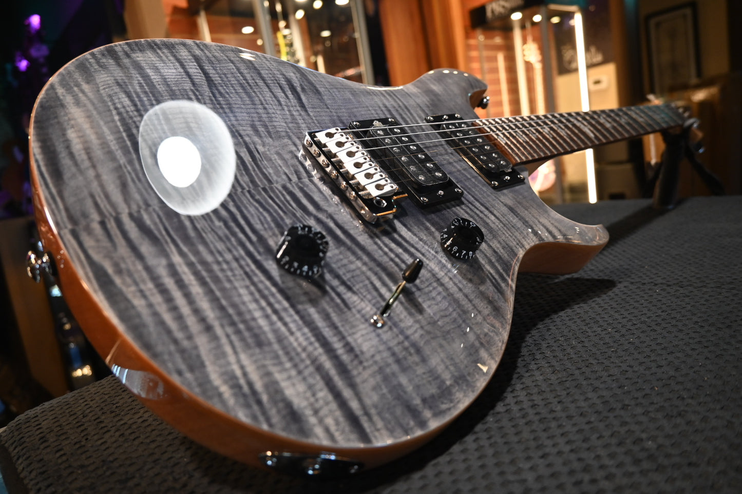 PRS SE Custom 24 - Charcoal Guitar #4220 - Danville Music