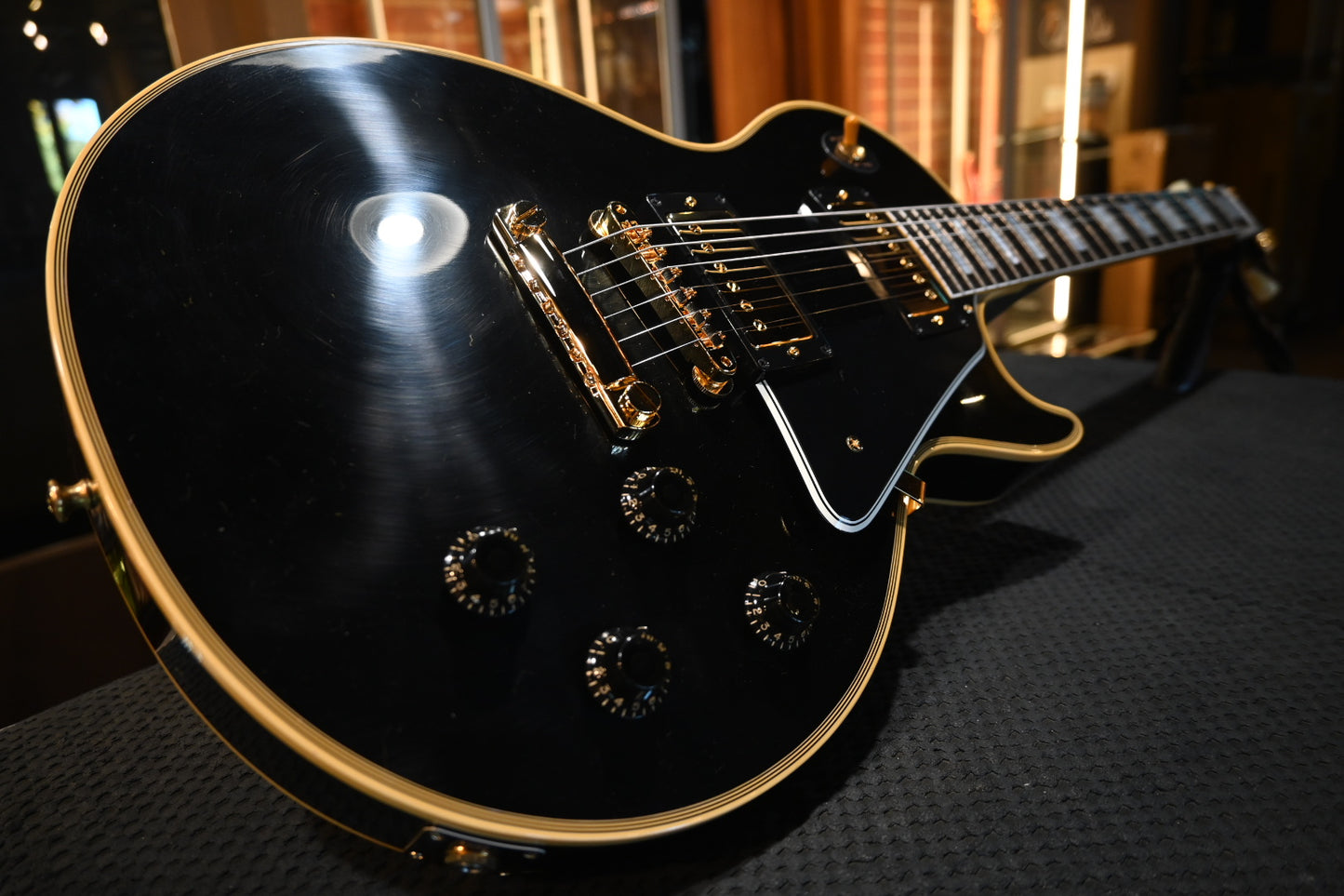 Gibson Custom Shop Les Paul Custom 2-Pickup VOS - Ebony Guitar #1904