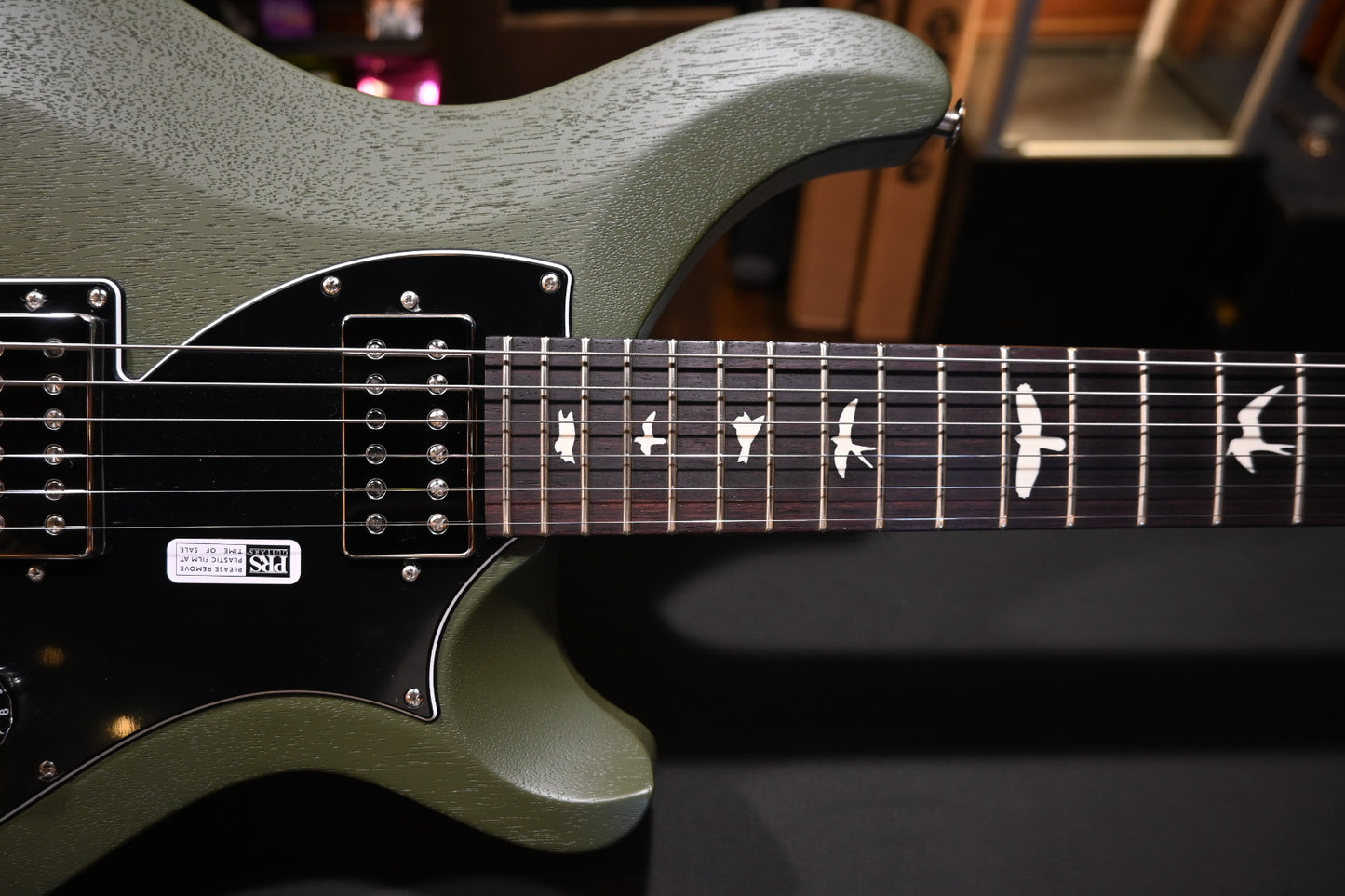 PRS S2 Vela HHT Satin - Matcha Green Guitar #9307
