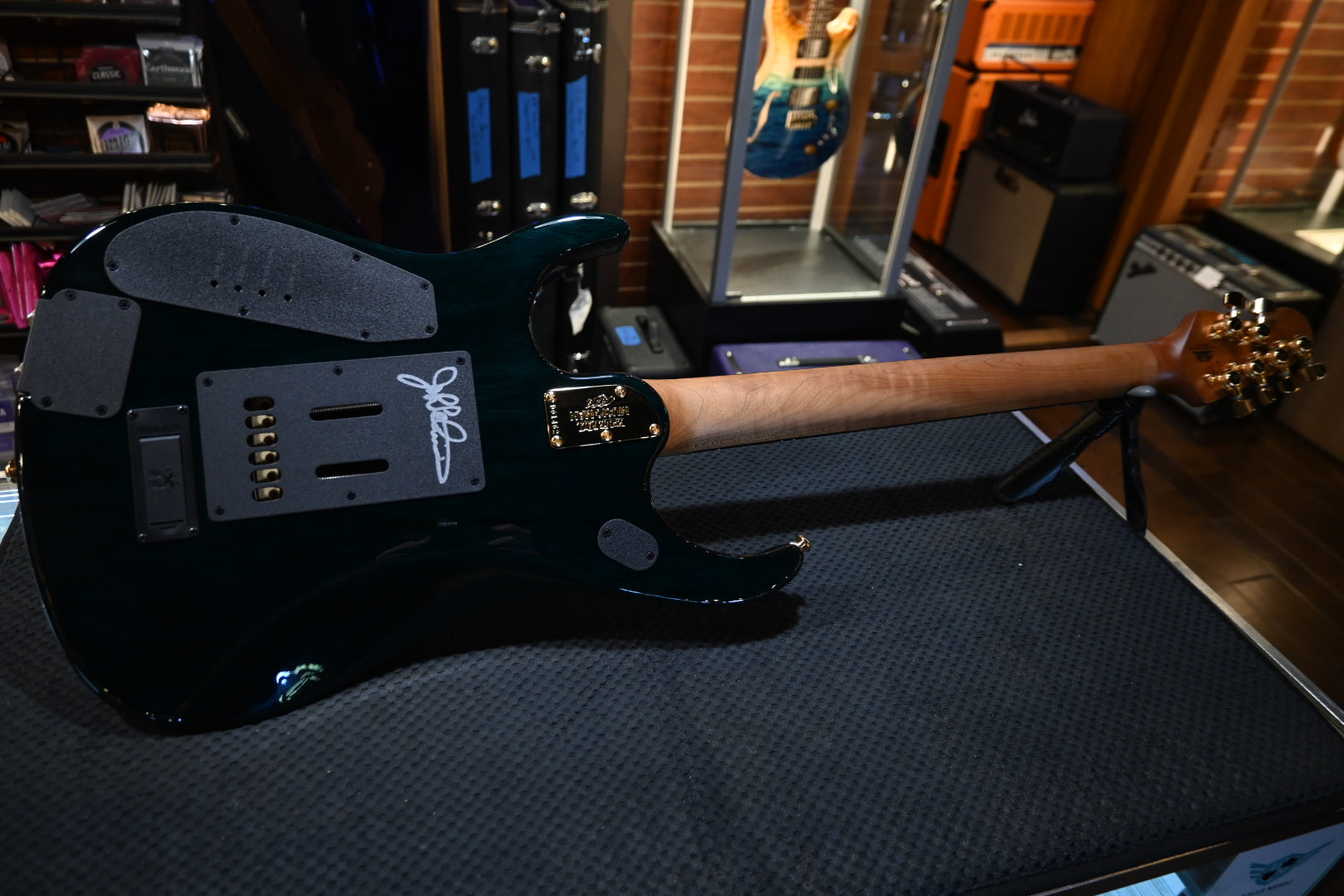 Music Man JP15 BFR - Toxic Sludge Guitar #1462 - Danville Music