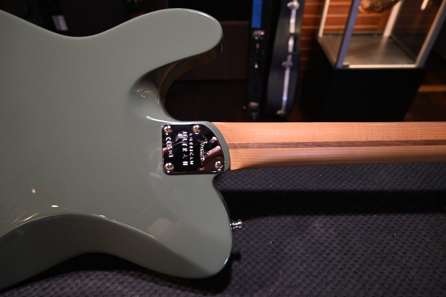 Fender Limited Edition American Ultra II Telecaster - Antique Olive Guitar #3358