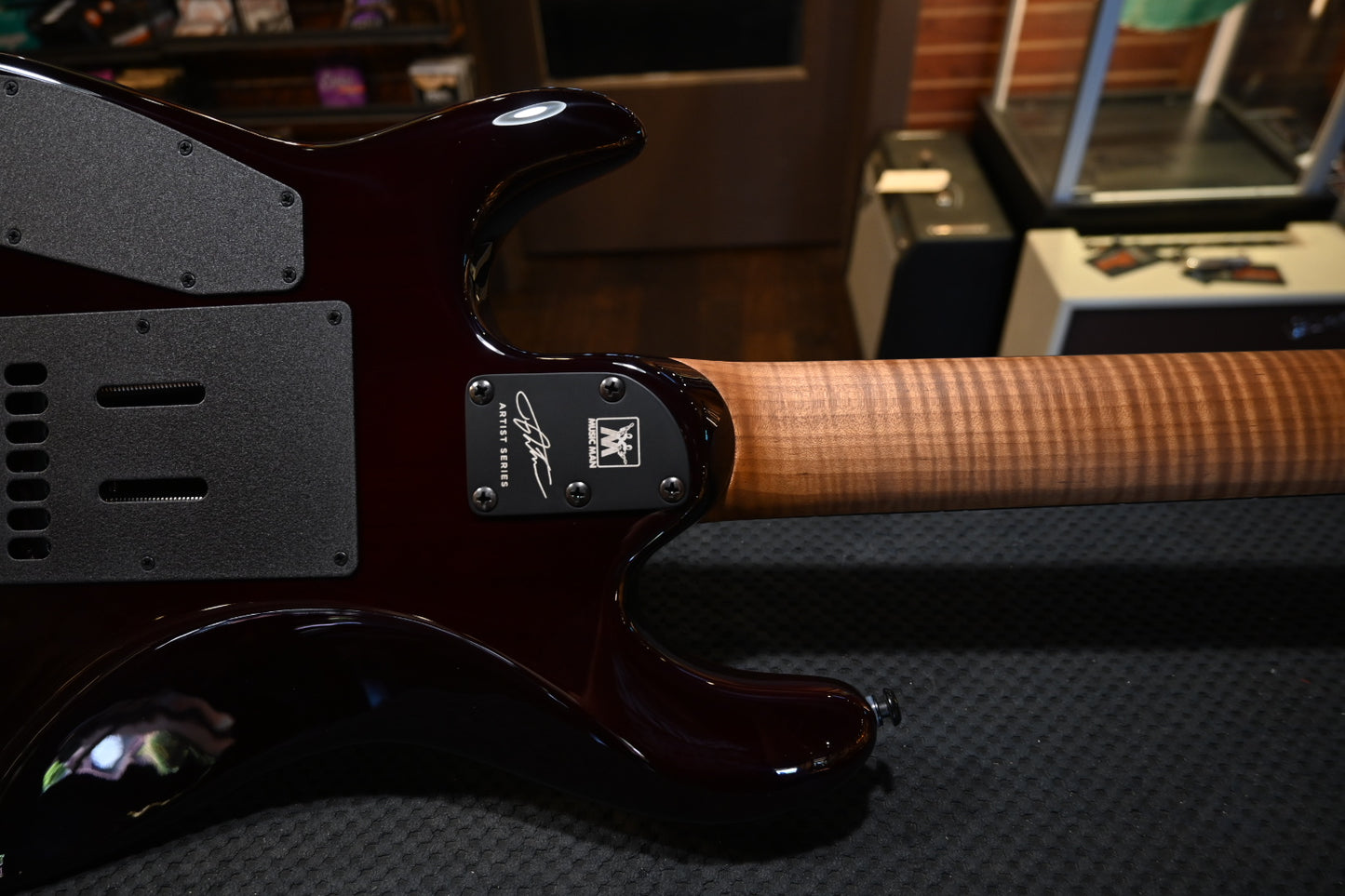 Music Man Jason Richardson 7-String Cutlass HT - Death Mountain Guitar #3530 - Danville Music