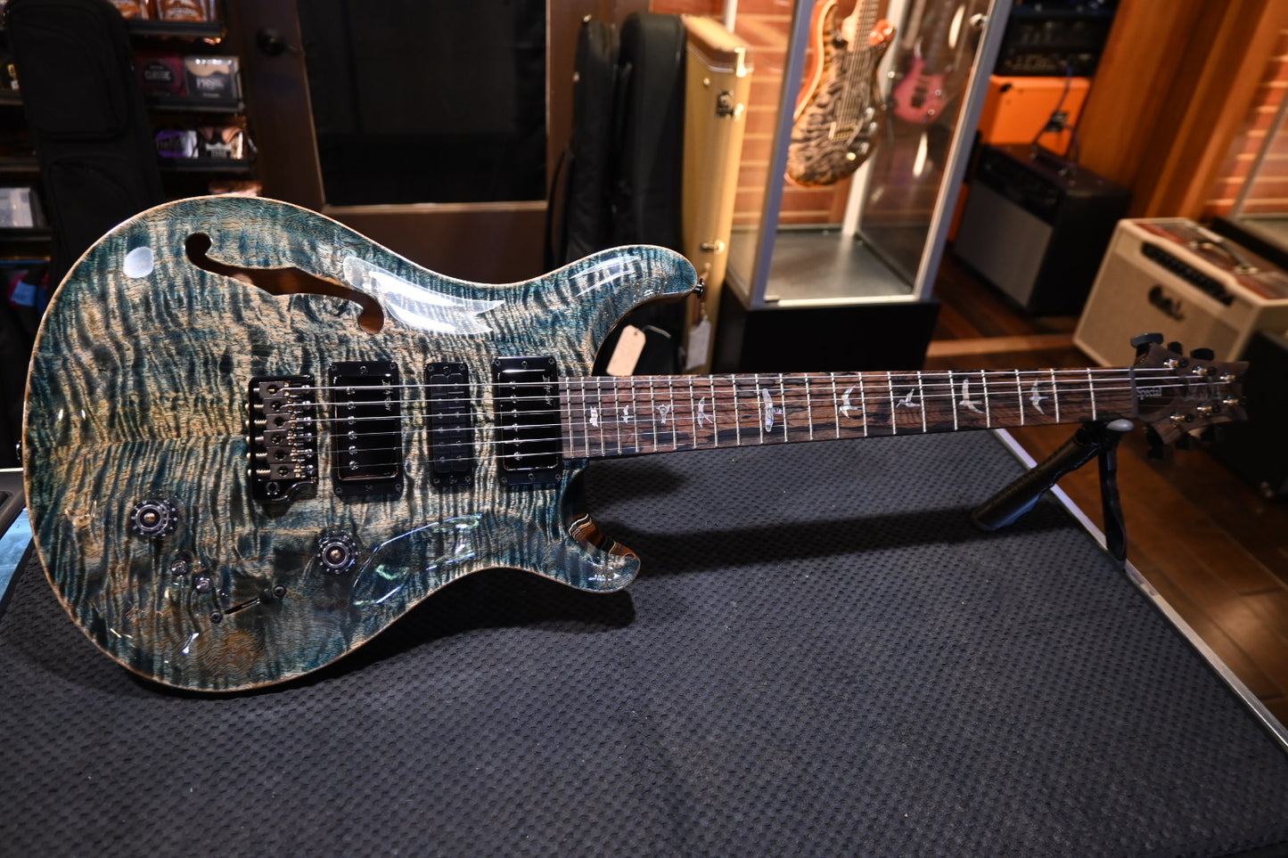 PRS Special Semi-Hollow Mango Limited Edition - Faded Whale Blue Guitar #4417