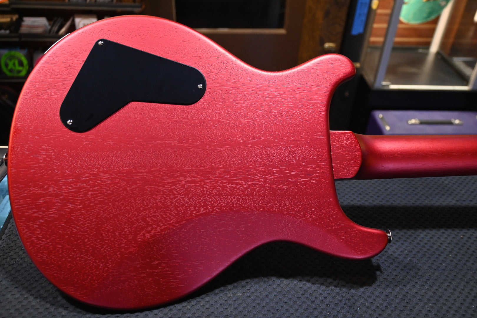 PRS S2 Mira 594 Satin - Candy Apple Red Guitar #4429 - Danville Music