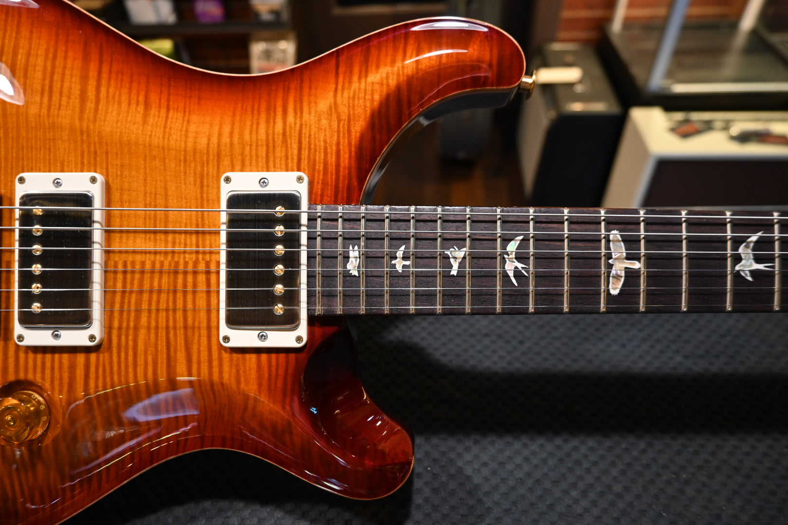 PRS DGT 10-Top 2024 - Dark Cherry Sunburst Guitar #6034 - Danville Music