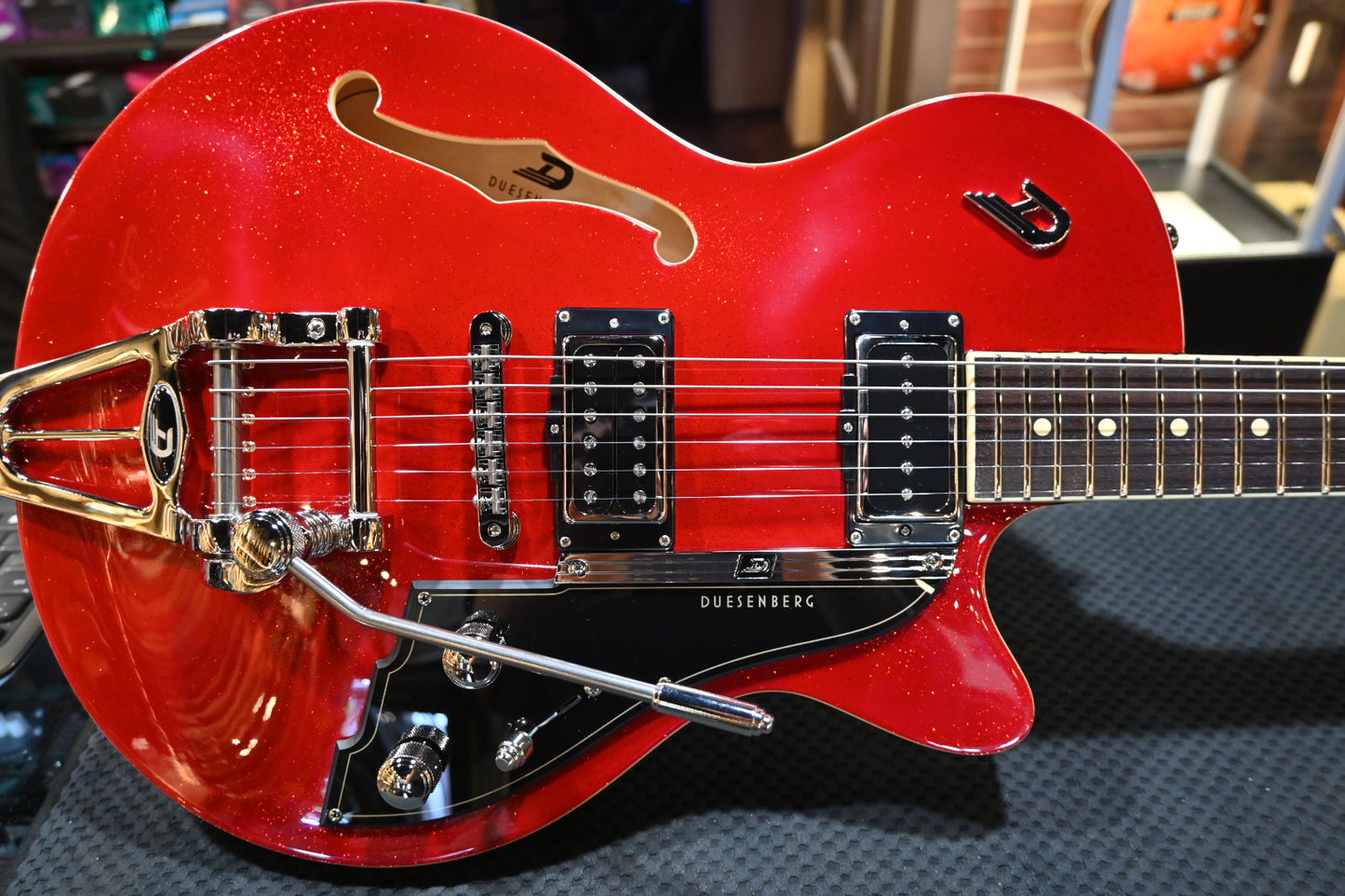 Duesenberg Starplayer TV - Red Sparkle Guitar #2590 - Danville Music